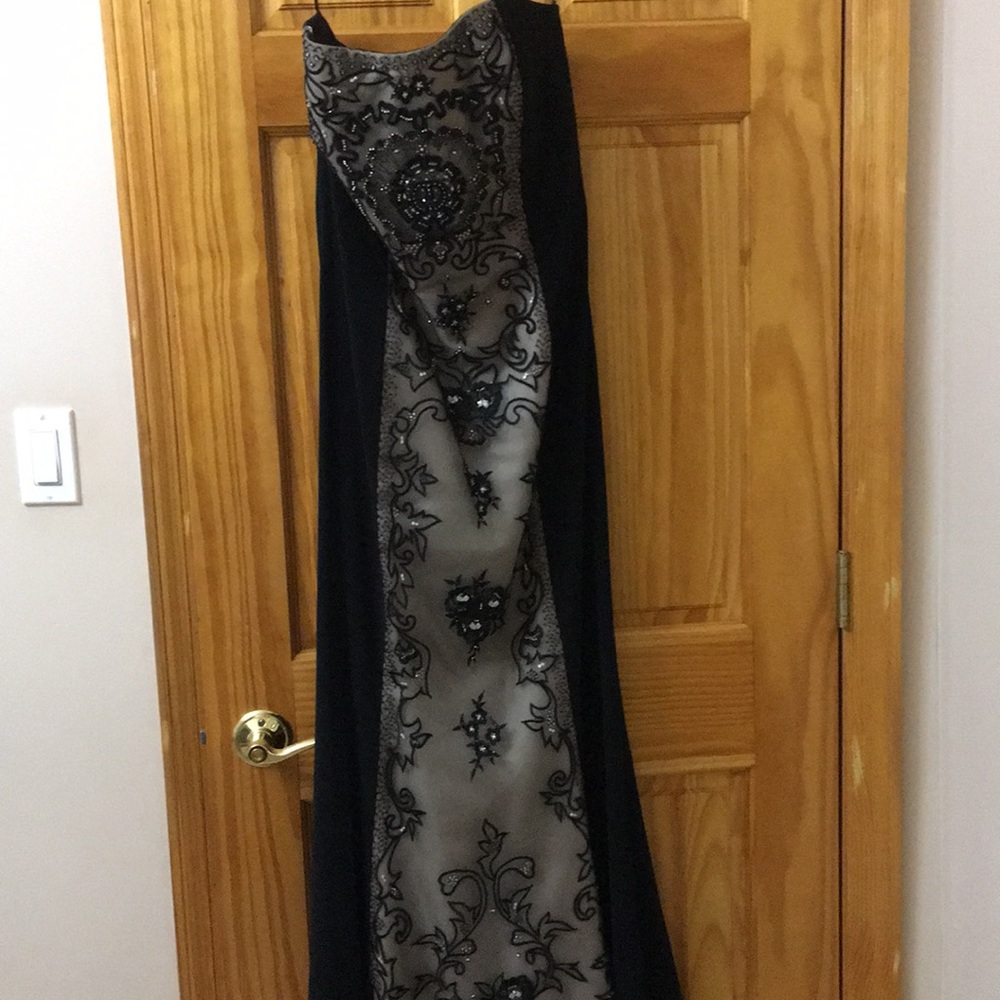 Beaded elegant gown